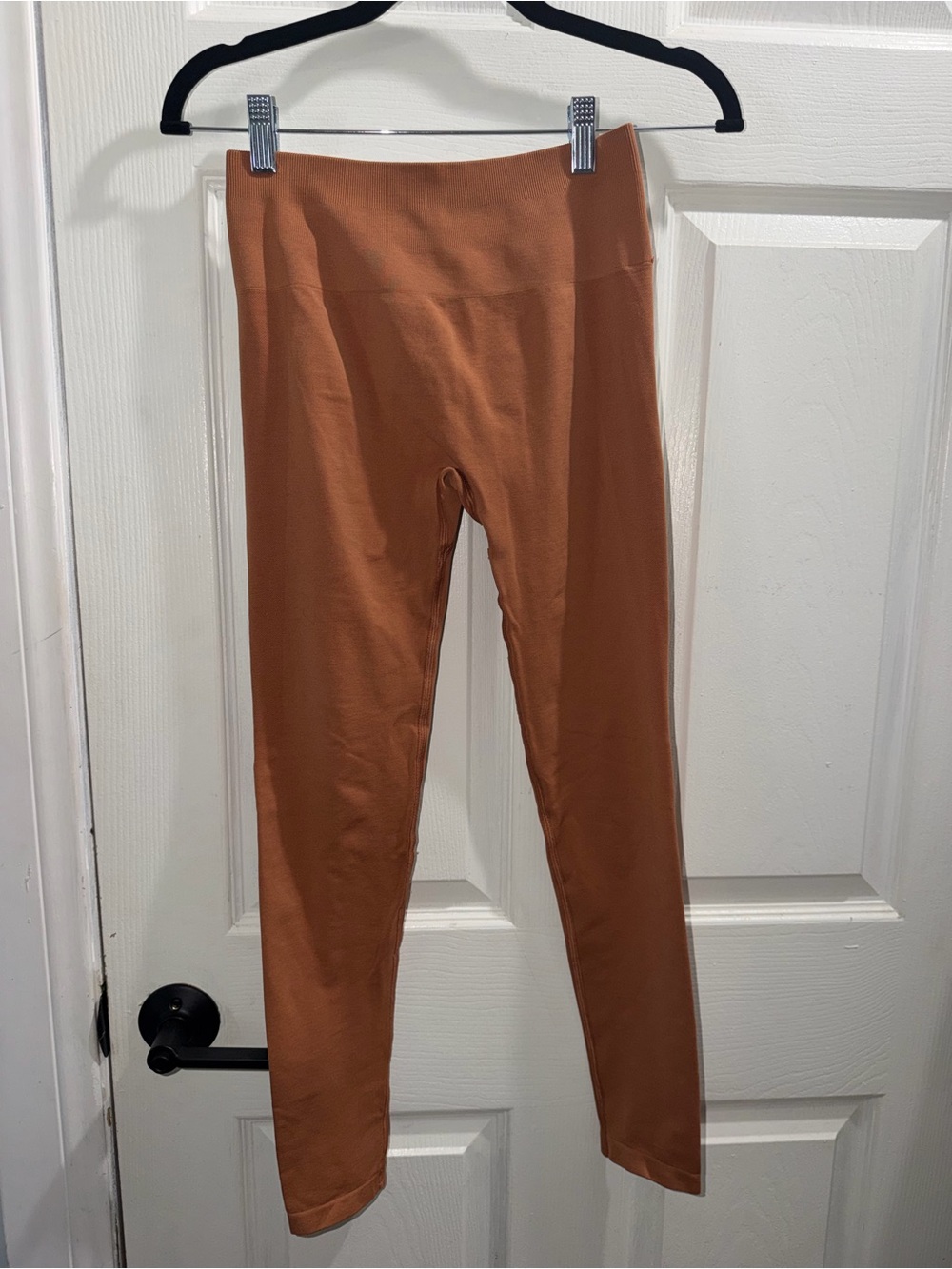 Alphalete Amplify Rust Brown High-Waist Leggings